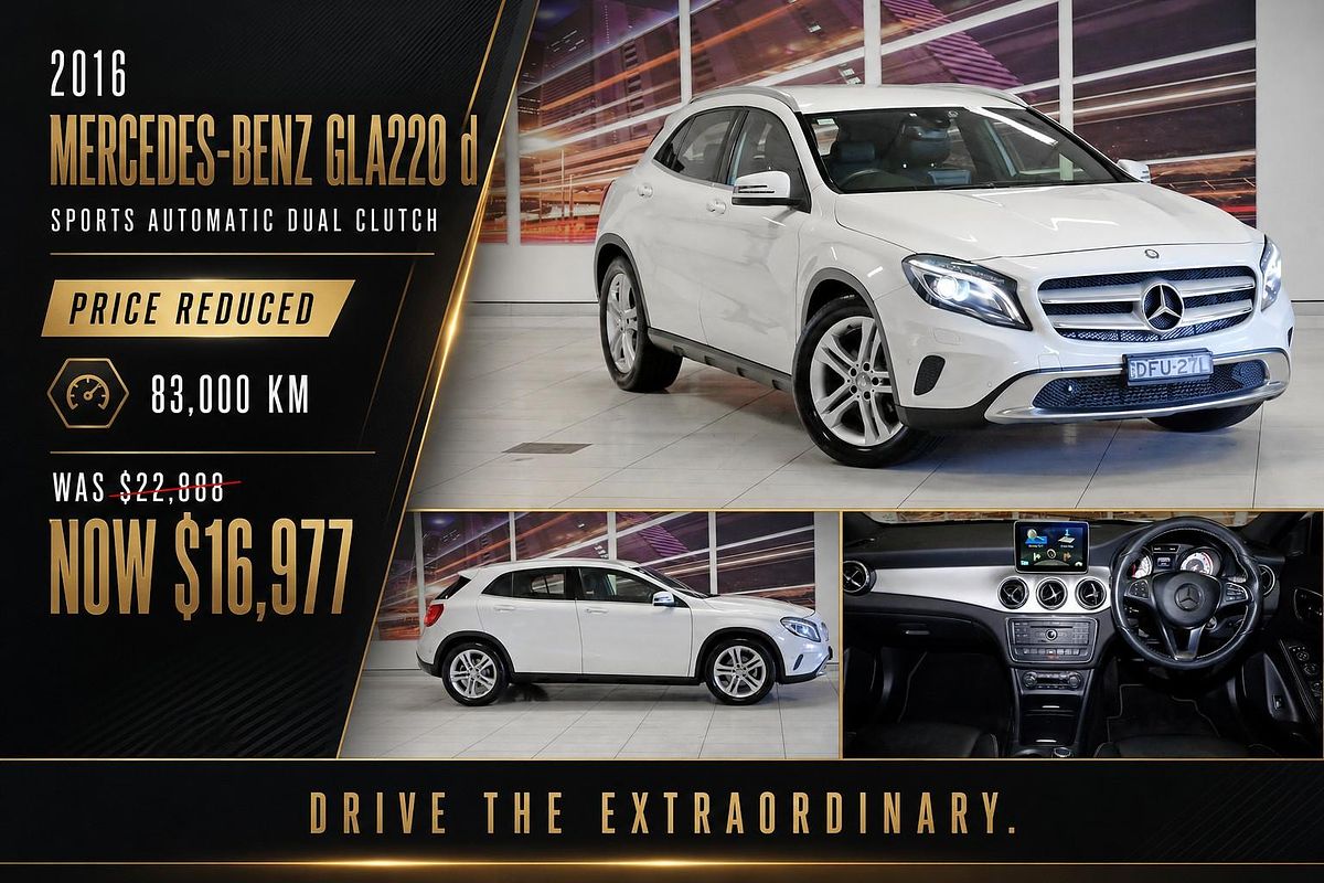 2016 Mercedes-Benz GLA-Class GLA220 d X156