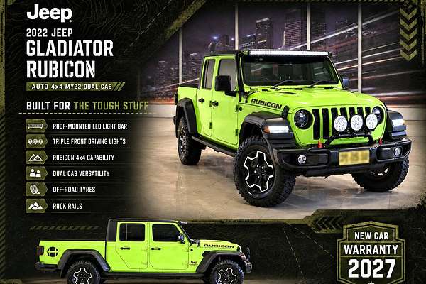 2022 Jeep Gladiator Rubicon JT 4X4