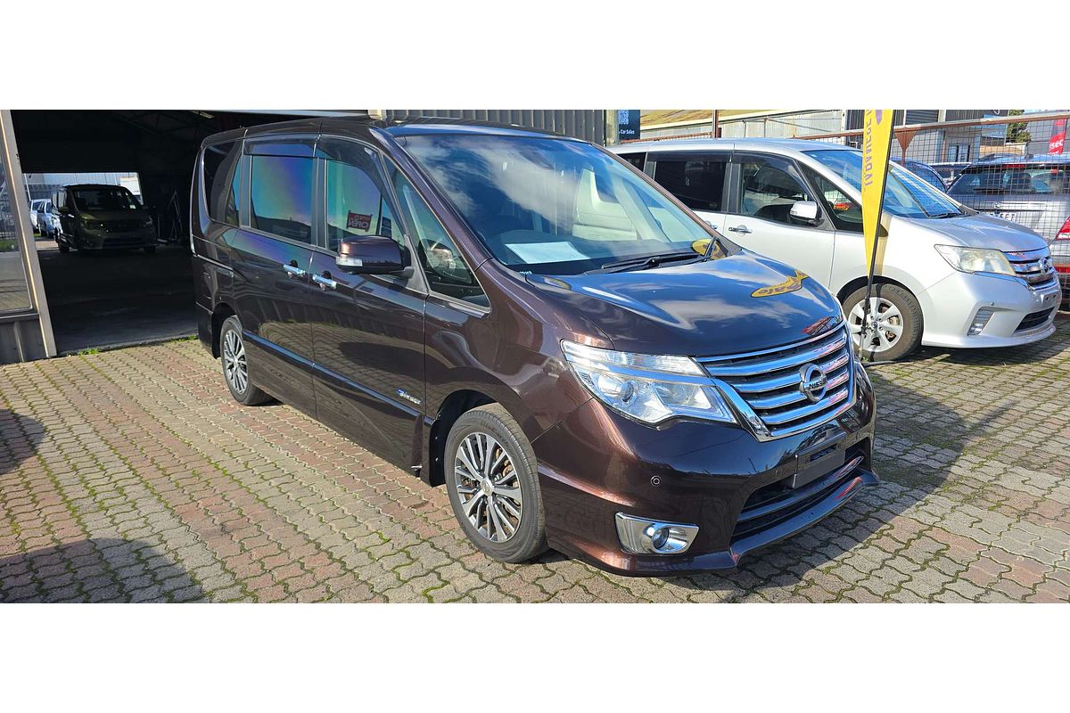 2016 Nissan Serena Highway Star V Selection + Safety II