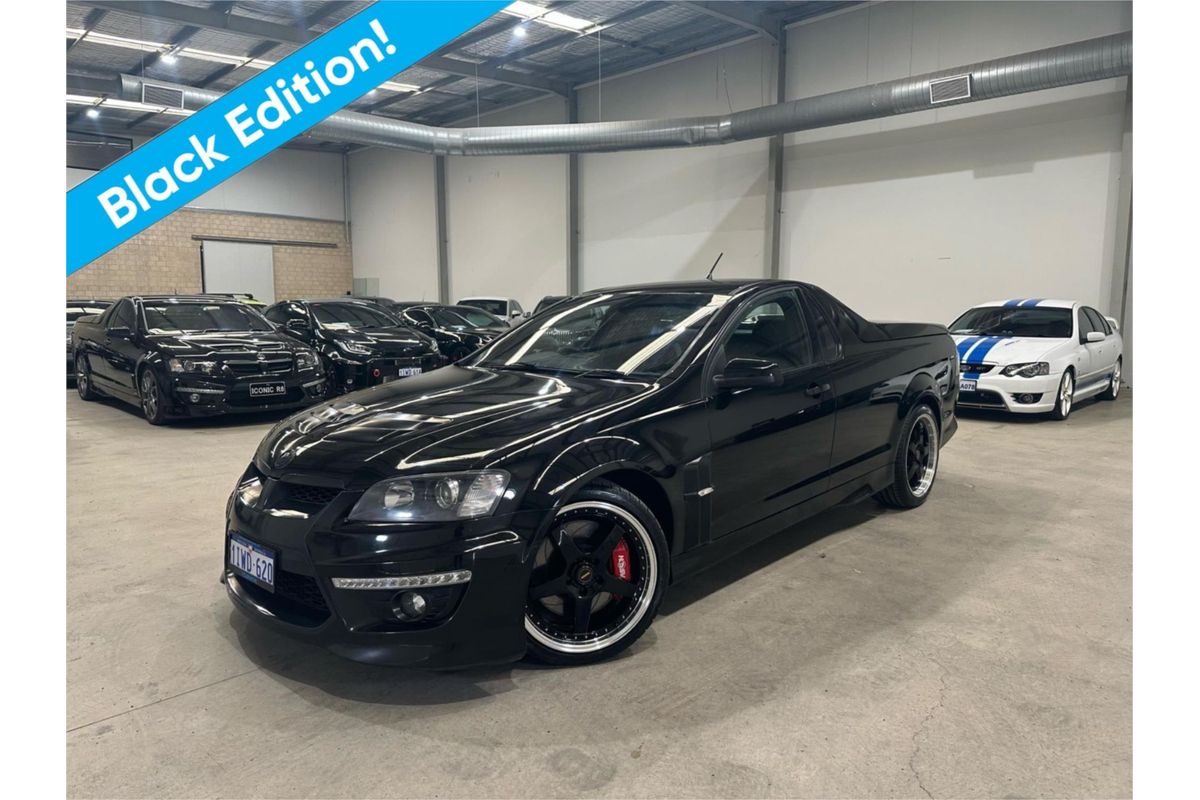 2011 Holden Special Vehicles Maloo R8 SV Black Edition E Series 3 Rear Wheel Drive