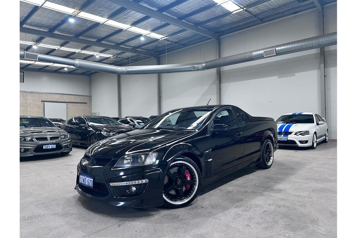 2011 Holden Special Vehicles Maloo R8 SV Black Edition E Series 3 Rear Wheel Drive