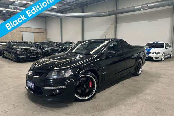 2011 Holden Special Vehicles Maloo R8 SV Black Edition E Series 3 Rear Wheel Drive