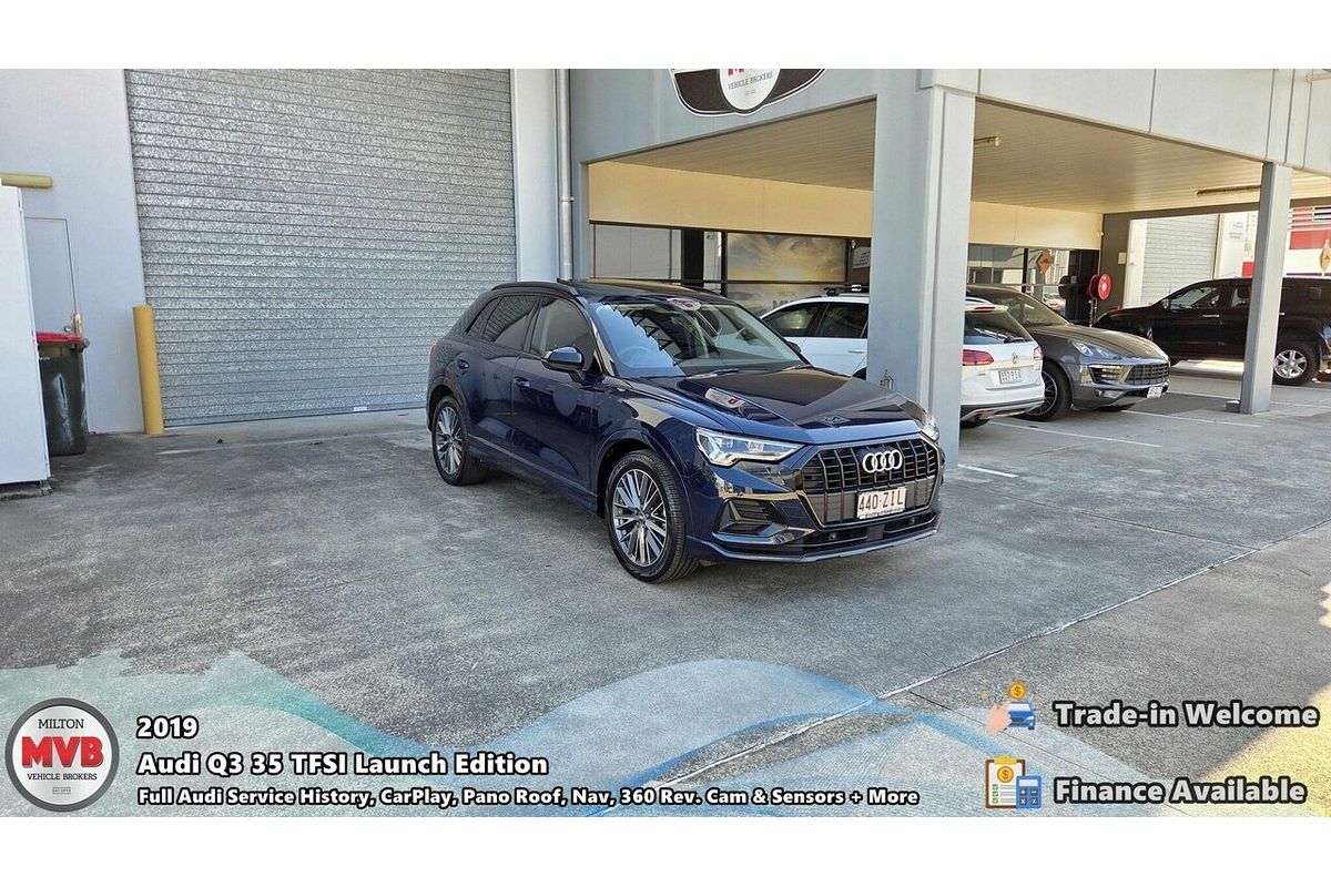 2019 Audi Q3 35 TFSI Launch Edition F3