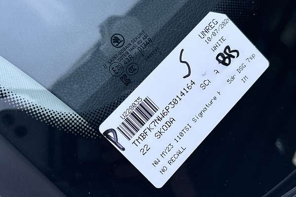 2022 SKODA Scala 110TSI Signature NW thumb-23