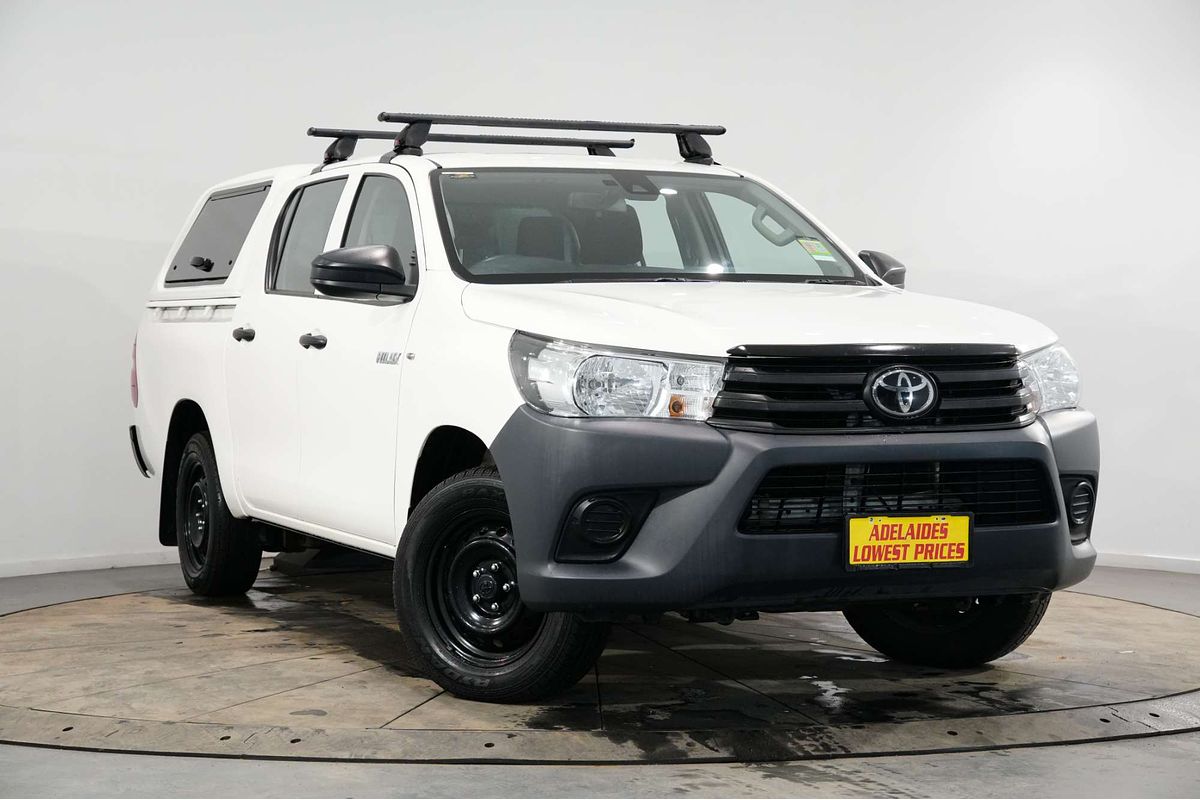 2022 Toyota Hilux Workmate TGN121R Rear Wheel Drive