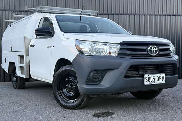 2017 Toyota Hilux Workmate TGN121R Rear Wheel Drive