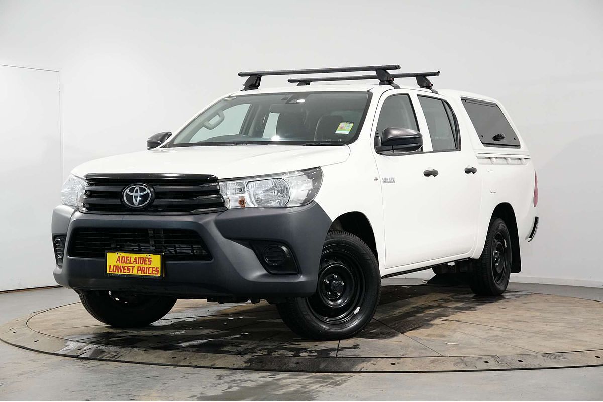2022 Toyota Hilux Workmate TGN121R Rear Wheel Drive