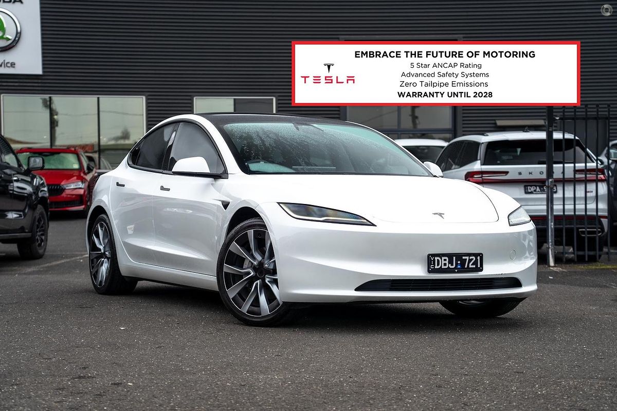 2024 Tesla Model 3 Rear-Wheel Drive
