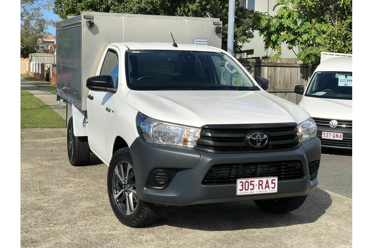 2021 Toyota Hilux Workmate TGN121R Rear Wheel Drive