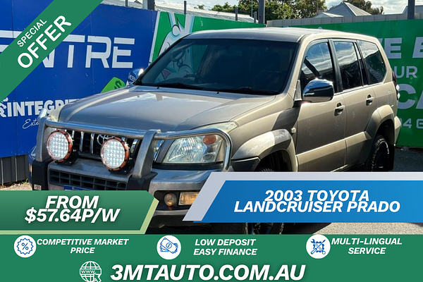 2002 Toyota Landcruiser Prado GXL GRJ120R