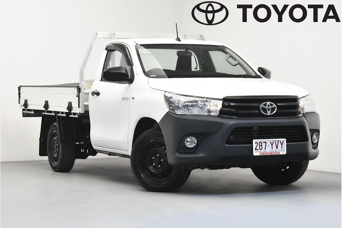2018 Toyota Hilux Workmate TGN121R Rear Wheel Drive