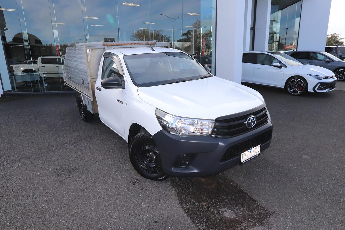 2017 Toyota Hilux Workmate TGN121R Rear Wheel Drive