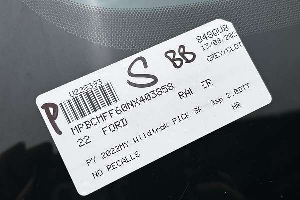 2022 Ford Ranger Wildtrak 4X4 2.0L thumb-23