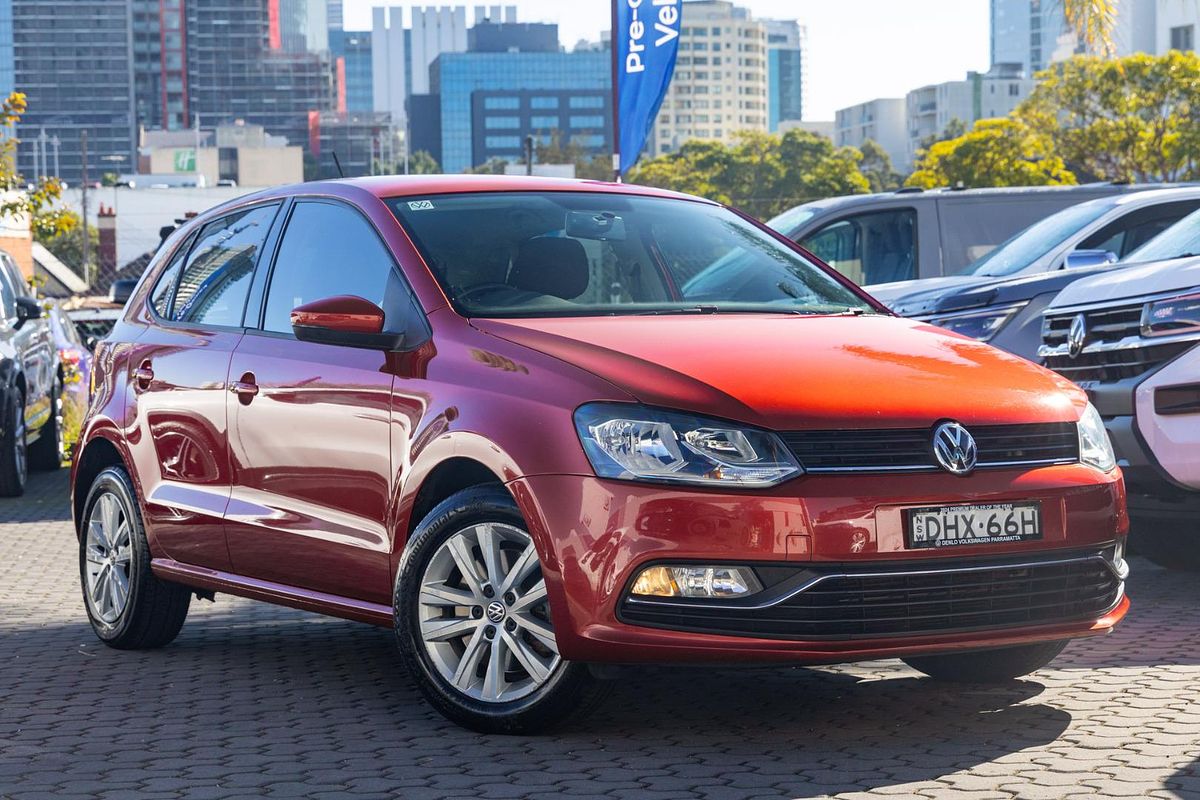 2016 Volkswagen Polo 81TSI Comfortline 6R