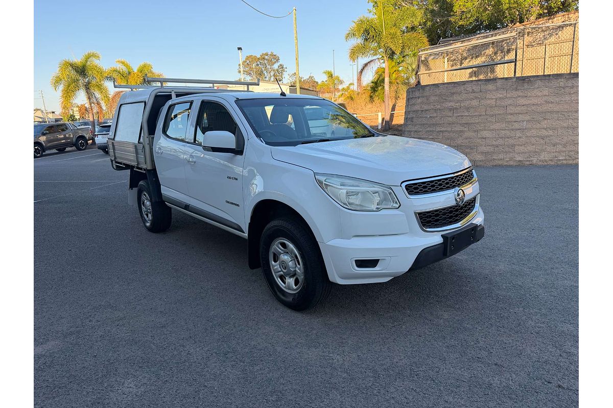 2012 Holden Colorado LX RG Rear Wheel Drive