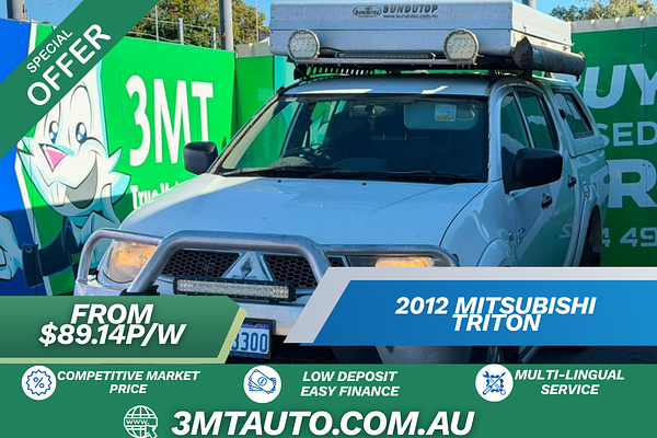 2012 Mitsubishi Triton GL-R MN 4X4