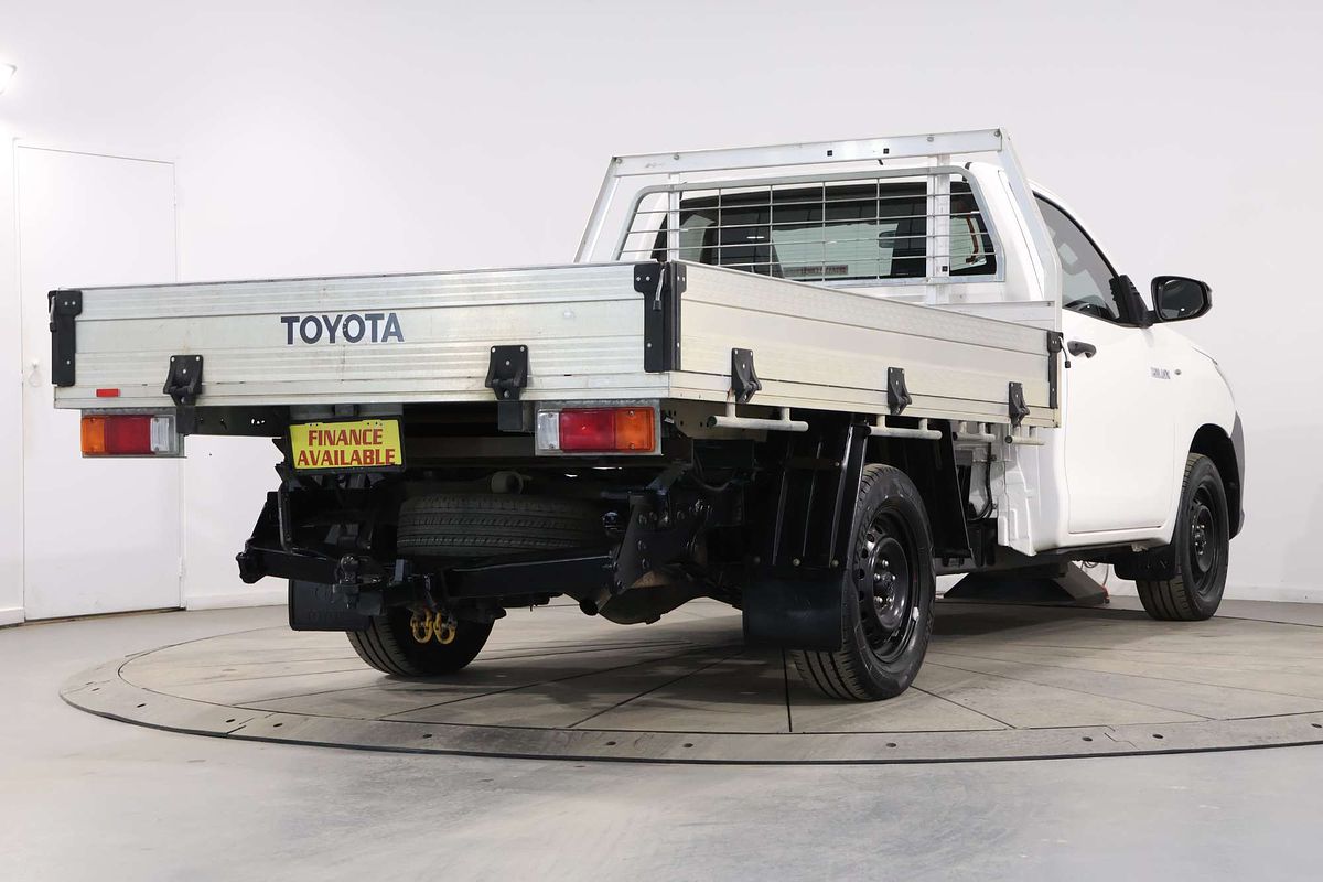 2016 Toyota Hilux Workmate TGN121R Rear Wheel Drive