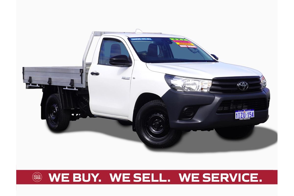 2021 Toyota Hilux Workmate TGN121R Rear Wheel Drive