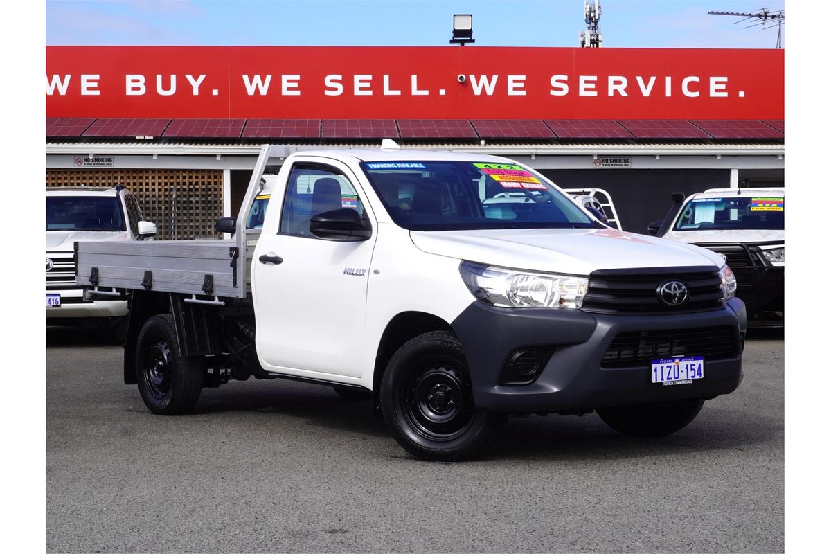 2021 Toyota Hilux Workmate TGN121R Rear Wheel Drive
