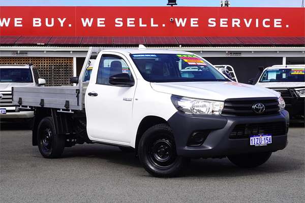 2021 Toyota Hilux Workmate TGN121R Rear Wheel Drive
