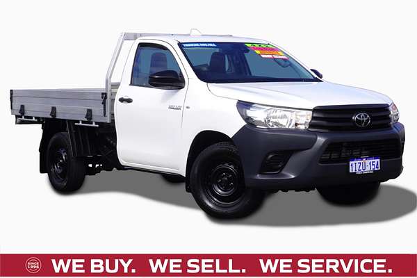 2021 Toyota Hilux Workmate TGN121R Rear Wheel Drive