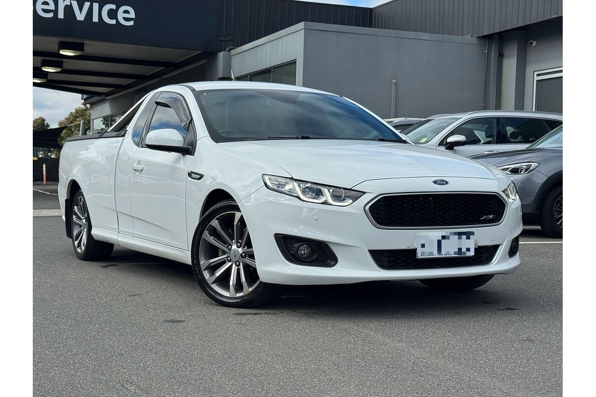 2016 Ford Falcon Ute XR6 FG X Rear Wheel Drive