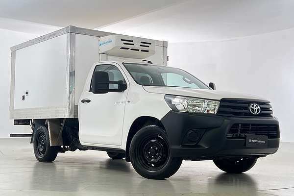 2018 Toyota Hilux Workmate TGN121R Rear Wheel Drive
