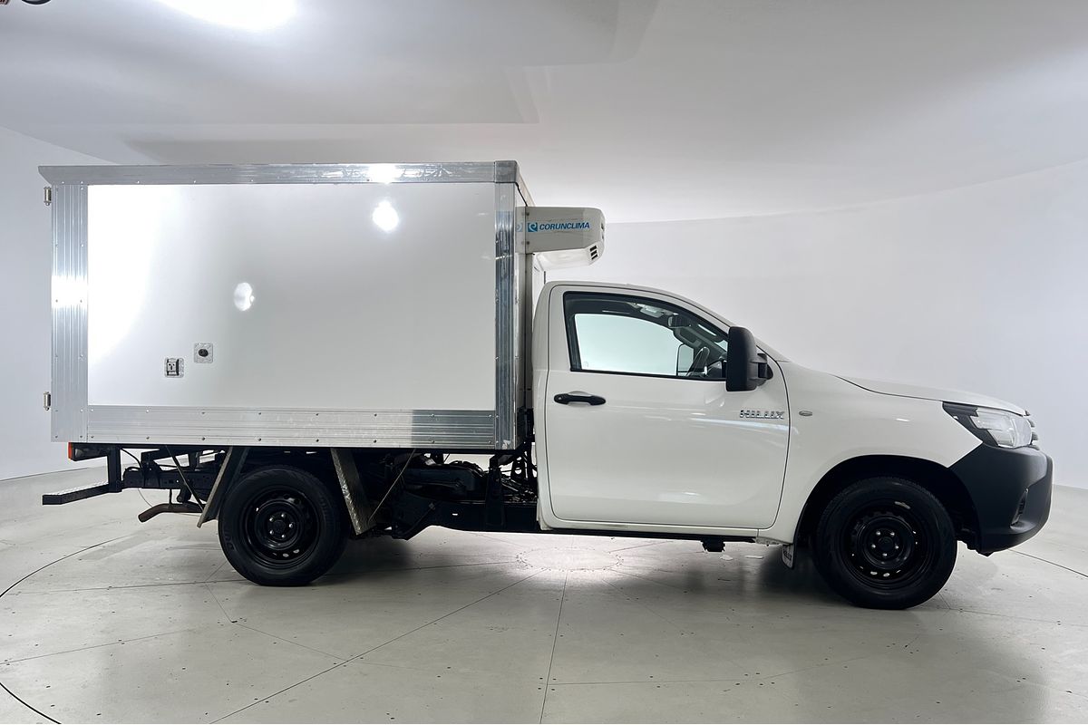 2018 Toyota Hilux Workmate TGN121R Rear Wheel Drive