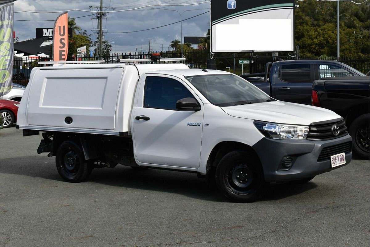2018 Toyota Hilux Workmate TGN121R Rear Wheel Drive