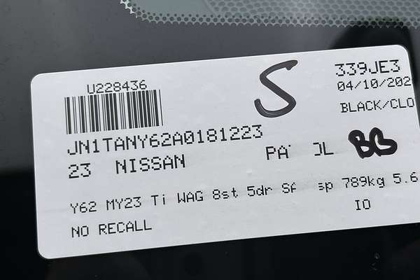 2023 Nissan Patrol Ti Y62 thumb-23