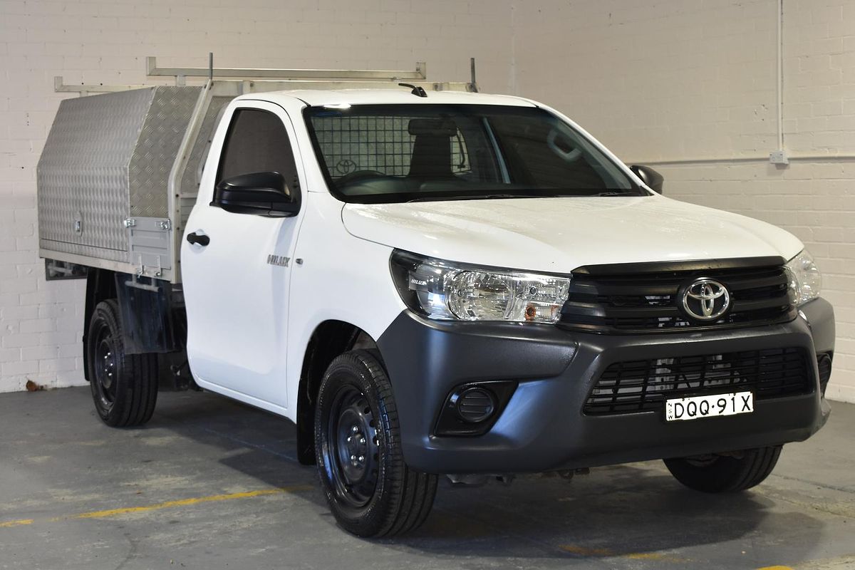 2017 Toyota Hilux Workmate TGN121R Rear Wheel Drive