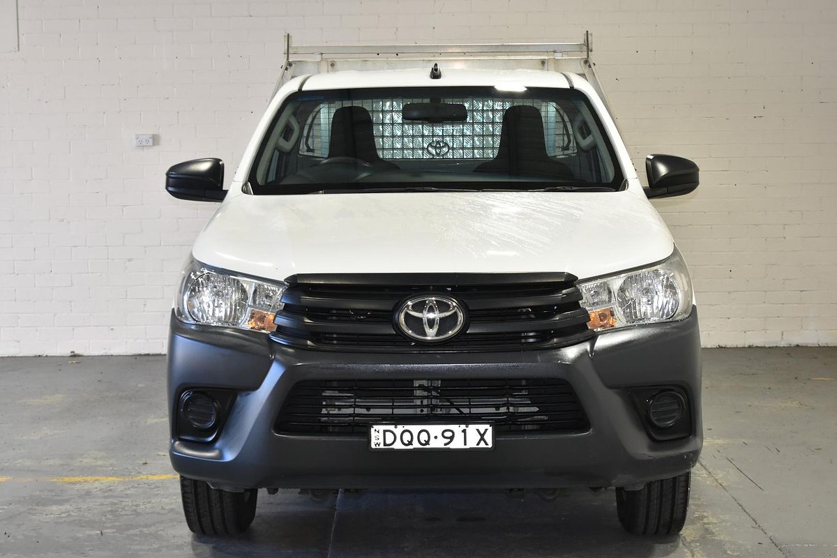 2017 Toyota Hilux Workmate TGN121R Rear Wheel Drive