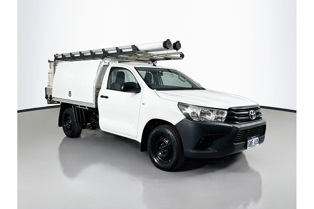 2019 Toyota Hilux Workmate TGN121R Rear Wheel Drive