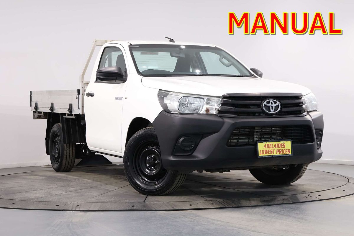 2018 Toyota Hilux Workmate GUN122R Rear Wheel Drive