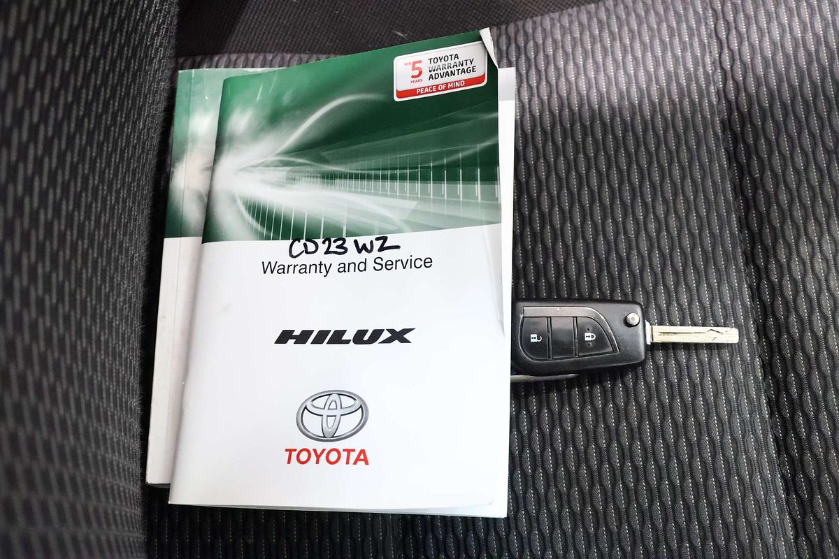 2018 Toyota Hilux Workmate GUN122R Rear Wheel Drive