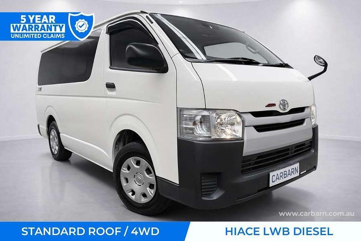 2018 Toyota Hiace KDH221R ELWB High Roof