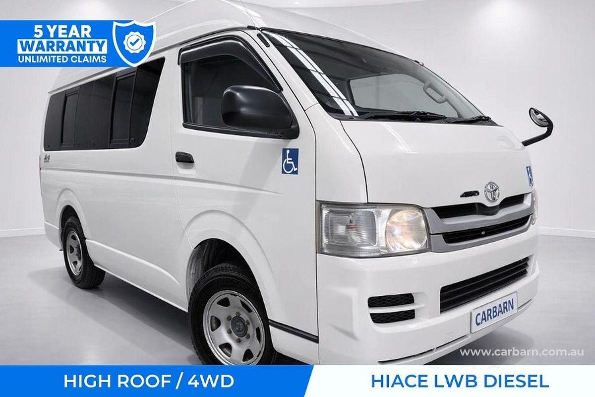 2008 Toyota Hiace Type B 4WD KDH206K LWB