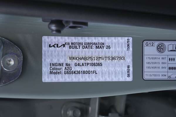 2026 Kia Picanto Sport JA PE2 thumb-20