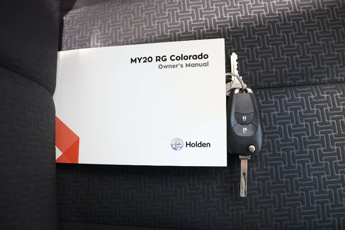 2019 Holden Colorado LT RG Rear Wheel Drive