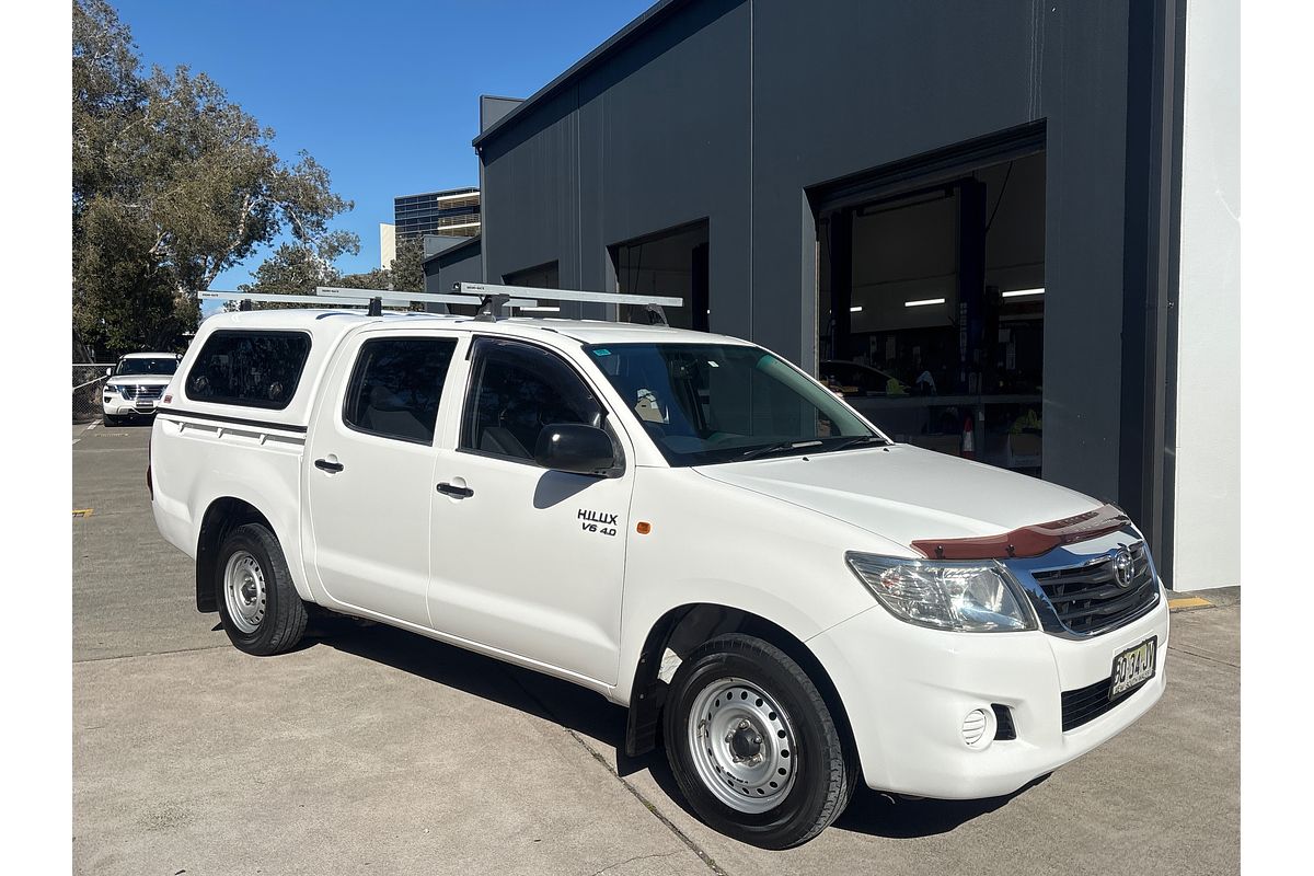 2012 Toyota Hilux SR GGN15R Rear Wheel Drive