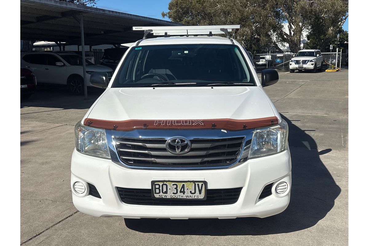 2012 Toyota Hilux SR GGN15R Rear Wheel Drive