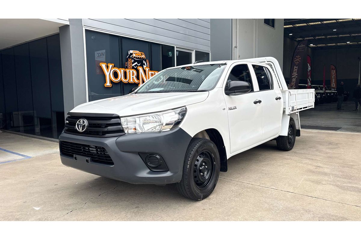 2018 Toyota Hilux Workmate TGN121R Rear Wheel Drive