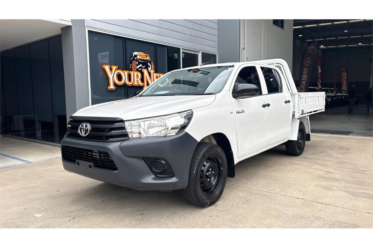 2018 Toyota Hilux Workmate TGN121R Rear Wheel Drive