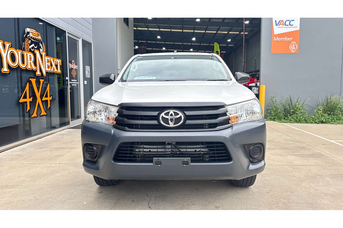 2018 Toyota Hilux Workmate TGN121R Rear Wheel Drive