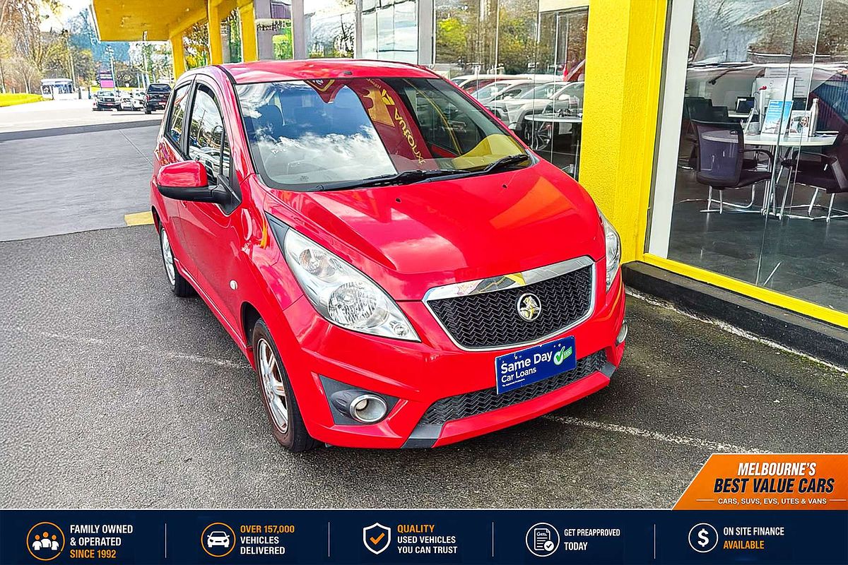 2012 Holden Barina Spark CD MJ