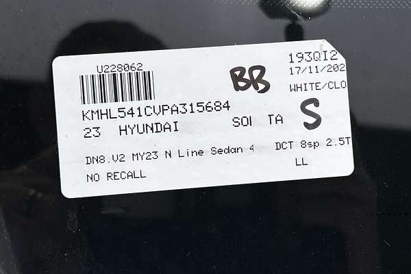 2023 Hyundai Sonata N Line DN8.V2 thumb-23