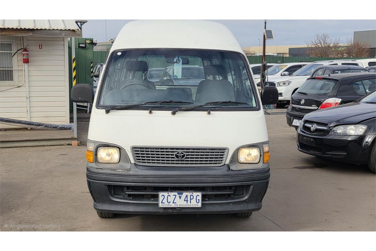 1999 Toyota Hiace COMMUTER RZH125R