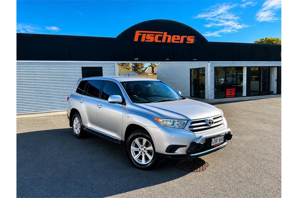2013 Toyota Kluger KX-R (FWD) 7 SEAT GSU40R MY11 UPGRADE