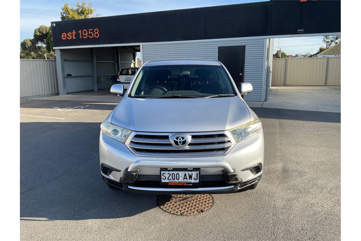 2013 Toyota Kluger KX-R (FWD) 7 SEAT GSU40R MY11 UPGRADE