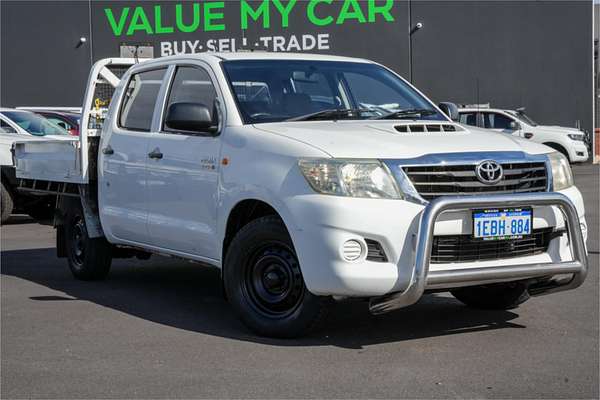 2012 Toyota Hilux SR KUN16R Rear Wheel Drive